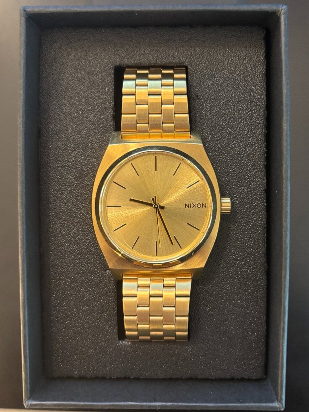 Nixon Time Teller All Gold 37mm Unisex Watch